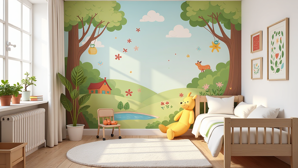 kinderzimmer fototapeten